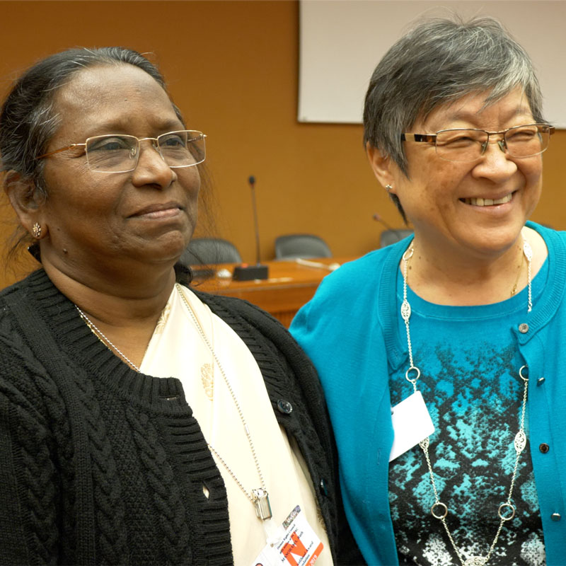 Ruth Manoram & Helen Mack